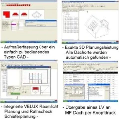 Bild: Weitere Schnittstellen von CAD-/ABBUND-Programmen zu SDS Produkten eingerichtet