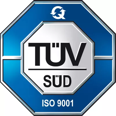 Bild: GERA-IDENT nach DIN EN ISO 9001:2015 zertifiziert