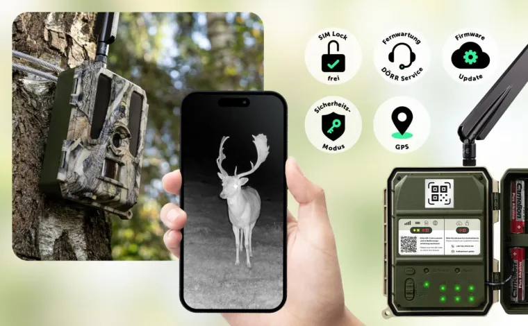 Neue Dörr-Wildkameras erhältlich bei wild-kamera.com Bild: Neue Dörr-Wildkameras erhältlich bei wild-kamera.com