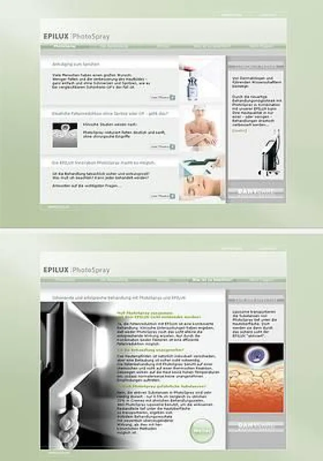 Der PhotoSpray Produktpresenter von vivia