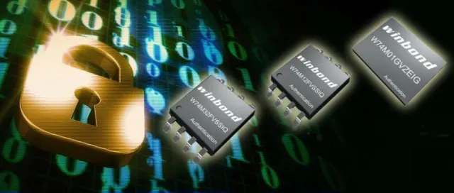 Bild: Atlantik Elektronik präsentiert Authentication Flash Speicher Familie W74M von Winbond