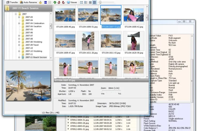 Picture Information Extractor PIE 3.9 mit universeller RAW-Unterstützung Bild: Picture Information Extractor PIE 3.9 mit universeller RAW-Unterstützung
