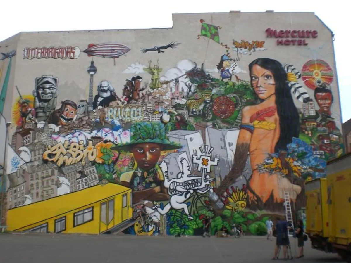 Mercure Hotel Berlin Mitte als künstlerischer Blickfang