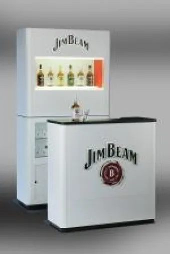 Bild: Stärkere Kundenbindung - Jim Beam setzt ab sofort mobile Bars in der Gastronomie ein