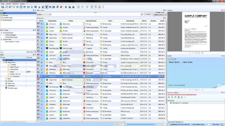 Bild: Dokumente scannen und archivieren im digitalen Archiv