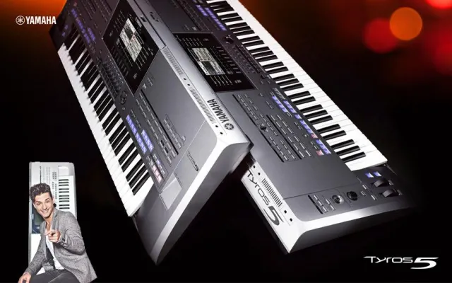 Bild: Faszinierend authentische Klangwelten: Musiker und DSDS-Sänger Piero Lama präsentiert Tyros5 in Schongau.