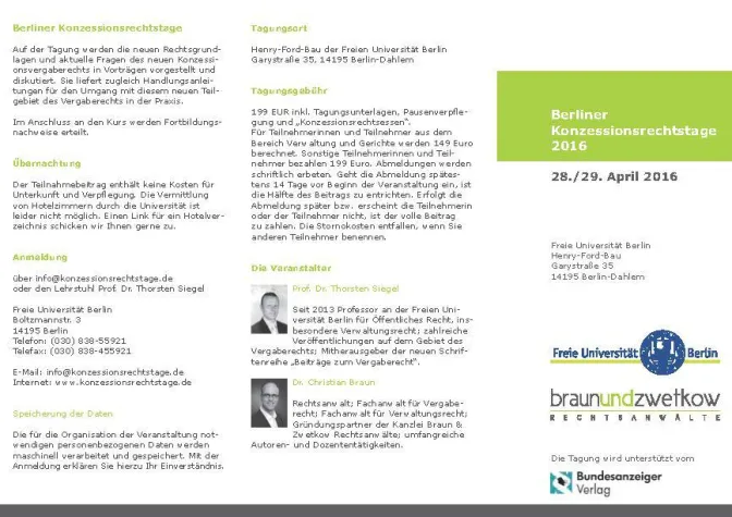 Bild: Berliner Konzessionsrechtstage 2016