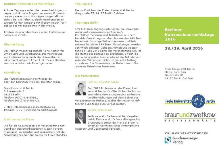 Bild: Berliner Konzessionsrechtstage 2016