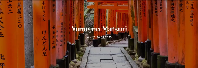 Yume no Matsuri findet zum zweiten Mal statt Bild: Yume no Matsuri findet zum zweiten Mal statt