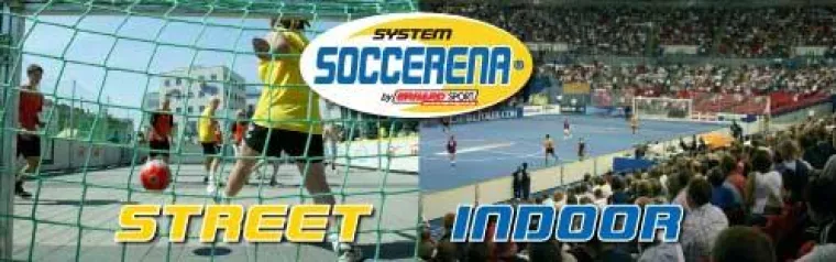 Bild: SOCCERENA® - ein Mini-Spielfeld für die Fußballnation