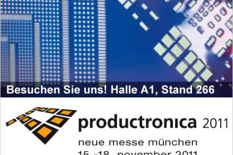 Bild: Messtechnik im Netzwerk von bmcm auf der productronica 2011