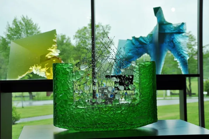 Bild: Glaskunst aus dem RUBIKON