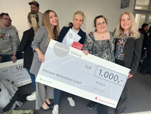 Bild: Xblog der Alexianer Werkstätten gewinnt exzellent-Preis in der Kategorie Bildung