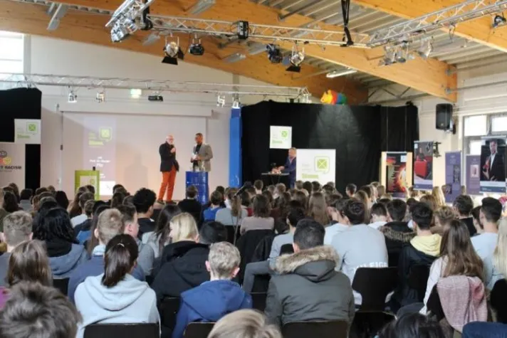 Bild: Expertengespräch zur „Sei eine Stimme“-Ausstellung