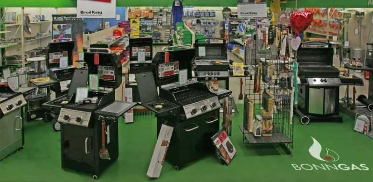 Ansicht der Verkaufsfläche