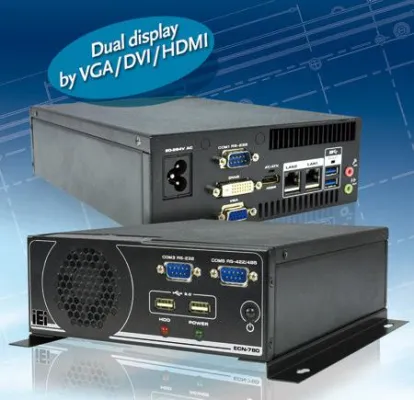 Bild: Embedded PC mit 2. Gen. Intel® i7/i5/i3 CPU