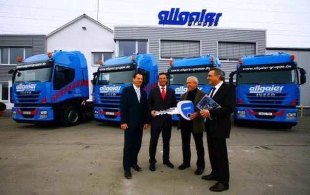 Bild: Spedition Allgaier kauft vier „Stralis“-Zugmaschinen von Iveco