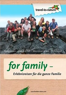 Bild: „Familienreisen“ - travel-to-nature stellt seinen neuen Katalog vor