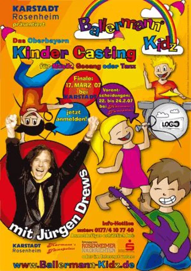 Jürgen Drews mit den Ballermann Kidz