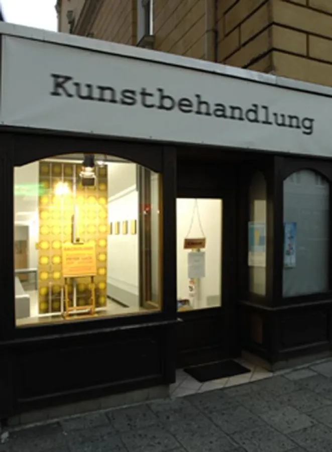 Kunstbehandlung Ausstellungsraum München