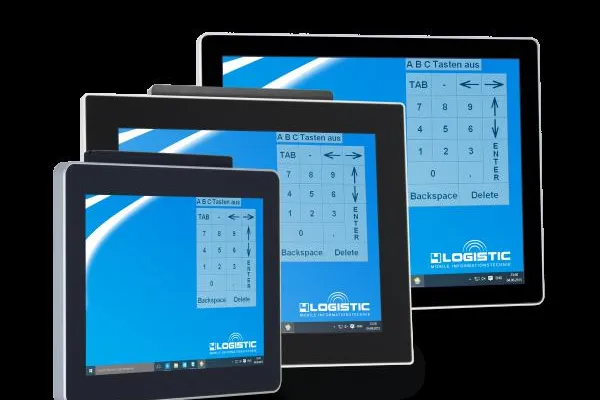 Bild: 4logistic präsentiert moderne Panel PCs für Produktion und Logistik auf Logimat Messe 2018
