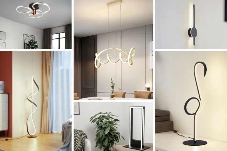 Lichtkunst in Linien: Lampenwelt.de präsentiert neue Formensprache moderner LEDs Bild: Lichtkunst in Linien: Lampenwelt.de präsentiert neue Formensprache moderner LEDs