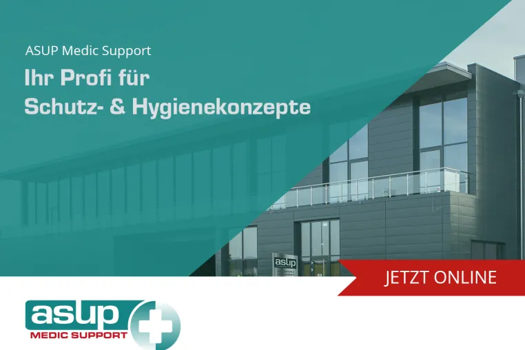 Bild: Die ASUP GmbH geht mit neuem Onlineshop ASUP Medic Support online
