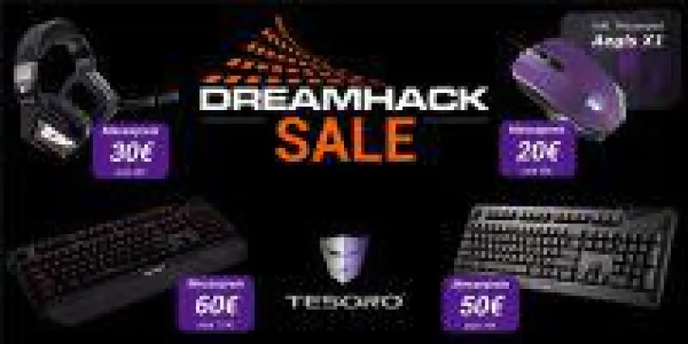 Bild: Besuche Tesoro auf der DreamHack 2017 in Leipzig!