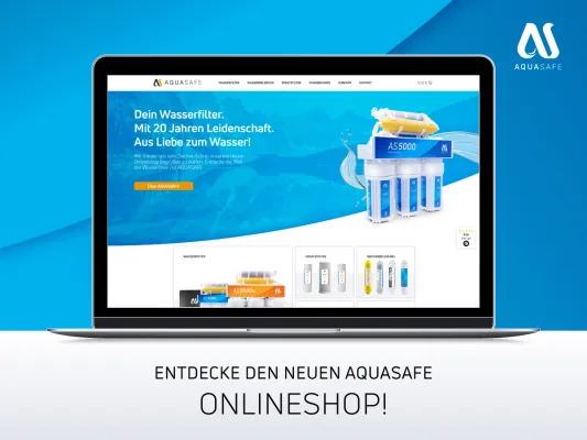 Bild: AQUASAFE präsentiert neuen Onlineshop für Wasserfilter
