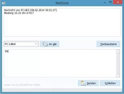 Bild: Instant Messenger für die interne Praxiskommunikation