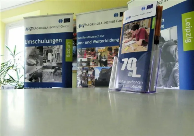 Bild: JOBSTARTER Projekt 70 in Leipzig beim 18. Lehrstellentag in Leipzig