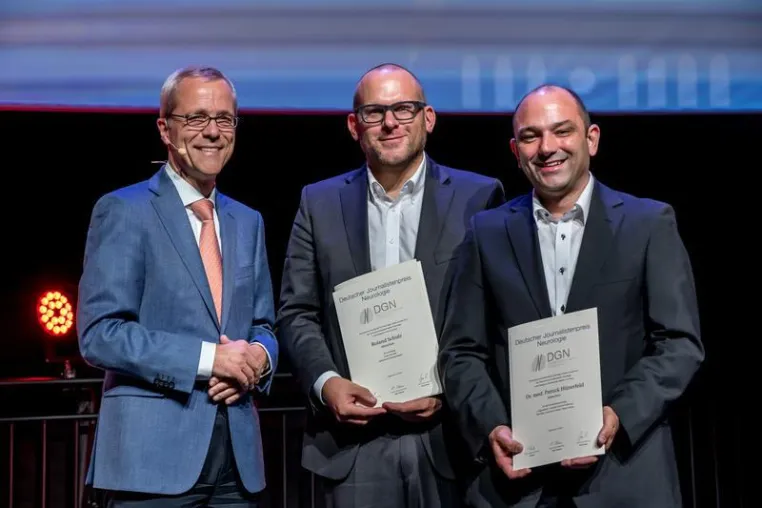 Ausschreibung: Deutscher Journalistenpreis Neurologie 2018 Bild: Ausschreibung: Deutscher Journalistenpreis Neurologie 2018