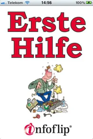 Erste Hilfe Infoflip: Professionelle Notfallinfos jetzt als App für das iPhone Bild: Erste Hilfe Infoflip: Professionelle Notfallinfos jetzt als App für das iPhone