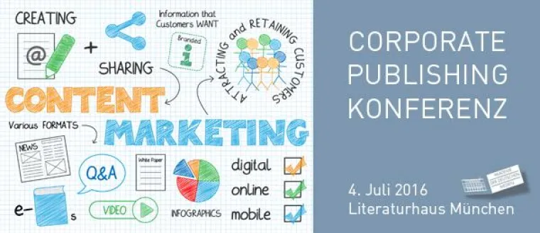 Bild: Corporate Publishing-Konferenz am 4. Juli 2016 in München