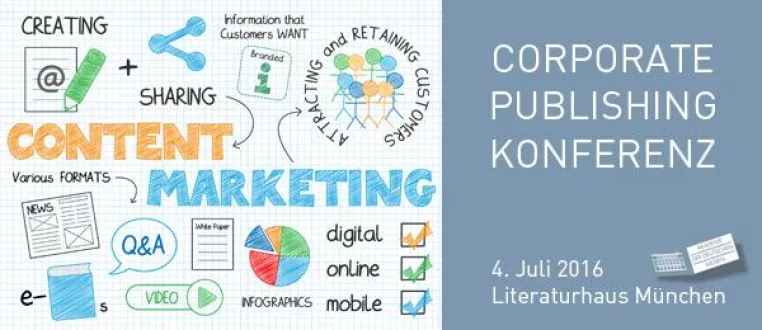 Bild: Corporate Publishing-Konferenz am 4. Juli 2016 in München