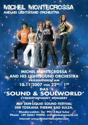 Bild: Uraufführung von Michel Montecrossa's Cybersymphony auf dem Liquid Sound Festival