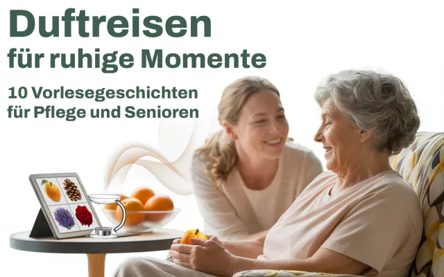 Bild: Neue Vorlesegeschichten für die Seniorenbetreuung: „Duftreisen für ruhige Momente“