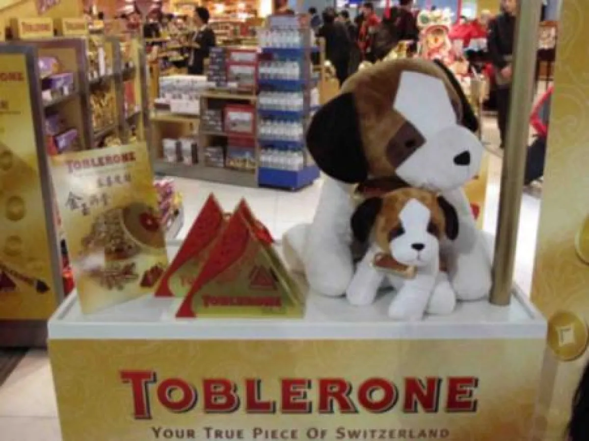 Toblerone Geschenkpackung. © at