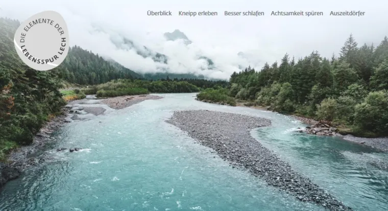 Bild: „Lebensspur Lech“ launcht ihre eigene Website