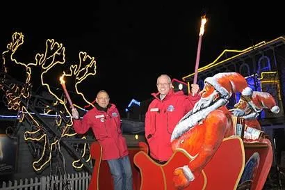 Bild: Erlebnis-Zoo Hannover im Winterzauber