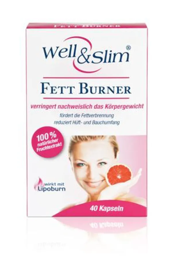 (Foto: WELL & SLIM) Fett Burner