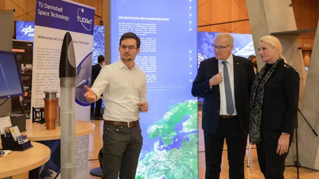 Bild: DGLR-Pressemitteilung: Neue DGLR-Nachwuchsgruppe „TUDSaT“ entwickelt Satelliten und Experimentalraketen