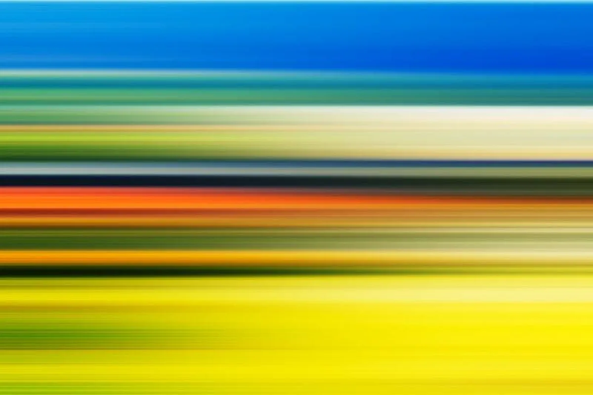 Bild: Fotografie, Niveau de la mer ? le matin, 2007, Abmessung 120x80, unter Acrylglasplatte , 5mm - Preis EURO 605,-