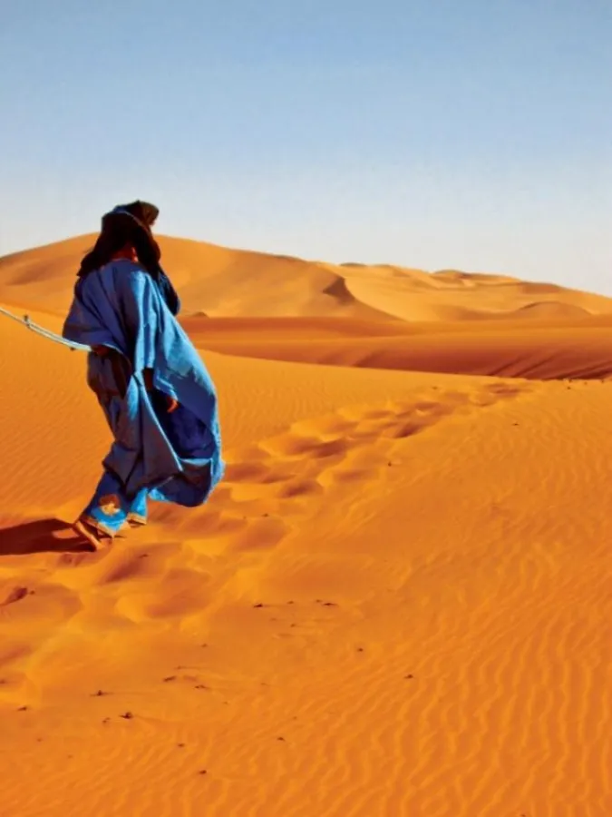 Marokko - Berber in der Sahara