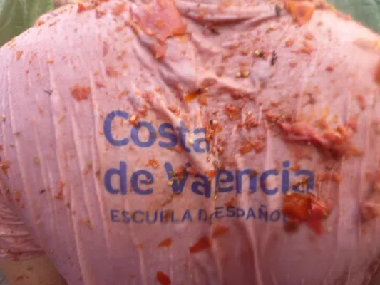 Bild: Größte Tomatenschlacht der Welt feiert überwältigenden Erfolg bei Sprachschülern in Spanien