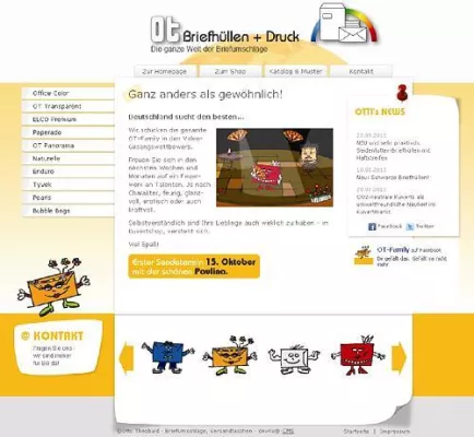 Bild: Briefhüllen-Special im Internet - OT-Family.de geht an den Start