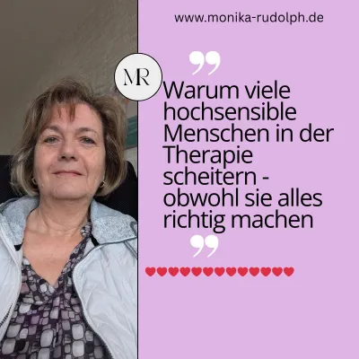Bild: Warum so viele Hochsensible Menschen in der Therapie scheitern obwohl sie alles richtig machen 