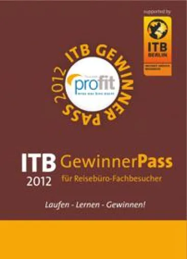 Aussteller und Reisebüros profitieren vom ITB GewinnerPass 2012 Bild: Aussteller und Reisebüros profitieren vom ITB GewinnerPass 2012