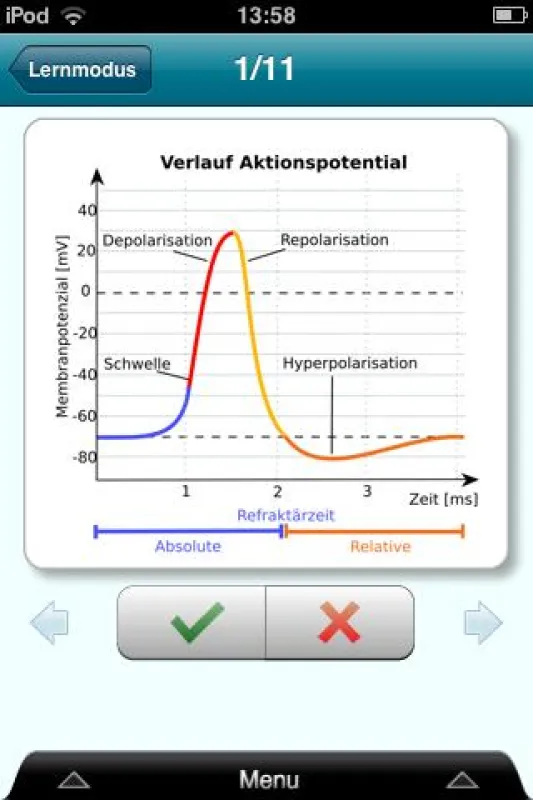 BioAbi Lernkarten & Wissenstest: Abiturvorbereitungssoftware für das iPhone und Android-Phones