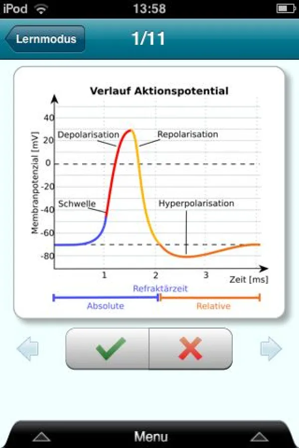 BioAbi Lernkarten & Wissenstest: Abiturvorbereitungssoftware für das iPhone und Android-Phones